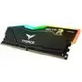 Модуль памяти для компьютера DDR4 8GB (2x4GB) 2400 MHz T-Force Delta Black RGB Team (TF3D48G2400HC15BDC01) - 1