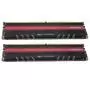 Модуль памяти для компьютера DDR4 8GB (2x4GB) 2400 MHz T-Force Delta White LED Team (TDTWD48G2400HC15ADC01) - 2