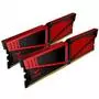 Модуль памяти для компьютера DDR4 8GB (2x4GB) 3000 MHz T-Force Vulcan Red Team (TLRED48G3000HC16CDC01) - 1