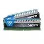 Модуль памяти для компьютера DDR4 8GB (2x4GB) 2666 MHz Viper Elite Blue Patriot (PVE48G266C6KBL) - 1