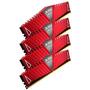 Модуль памяти для компьютера DDR4 64GB (4x16GB) 2400 MHz XPG Z1-HS Red ADATA (AX4U2400316G16-QRZ) - 1