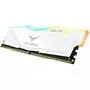 Модуль памяти для компьютера DDR4 8GB 2400 MHz Delta Series RGB white Team (TF4D48G2400HC15B01) - 1