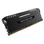 Модуль памяти для компьютера DDR4 16GB (2x8GB) 3000 MHz Vengeance Led Black Corsair (CMU16GX4M2D3000C16) - 1