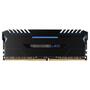 Модуль памяти для компьютера DDR4 16GB (2x8GB) 3000 MHz Vengeance Led Blue Corsair (CMU16GX4M2D3000C16B) - 2