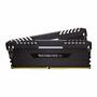 Модуль памяти для компьютера DDR4 16GB (2x8GB) 2666 MHz Vengeance RGB Black Corsair (CMR16GX4M2A2666C16) - 1