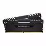 Модуль памяти для компьютера DDR4 16GB (2x8GB) 2666 MHz Vengeance RGB Black Corsair (CMR16GX4M2A2666C16) - 1