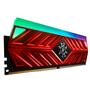 Модуль памяти для компьютера DDR4 16GB (2x8GB) 3000 MHz Spectrix D41 Red ADATA (AX4U300038G16A-DR41) - 1