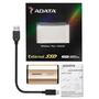 Накопитель SSD USB 3.1 250GB ADATA (ASE730-250GU31-CGD) - 6