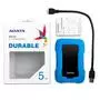 Внешний жесткий диск 2.5" 5TB ADATA (AHD330-5TU31-CBL) - 5