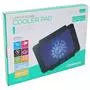 Подставка для ноутбука Omega Laptop Cooler pad BREEZE purple 14cm fan USB (OMNCPK16PU) - 5