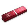 USB флеш накопитель Silicon Power 16Gb LuxMini 720 red winter edition (SP016GBUF2720V1R-LE) - 1