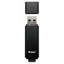 USB флеш накопитель Pretec 4Gb i-Disk Samba black (SAM04G-B) - 1