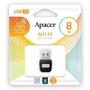USB флеш накопитель Apacer 8GB AH134 Black RP USB2.0 (AP8GAH134B-1) - 7