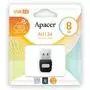 USB флеш накопитель Apacer 8GB AH134 Black RP USB2.0 (AP8GAH134B-1) - 7