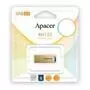USB флеш накопитель Apacer 8GB AH133 Champagne Gold RP USB2.0 (AP8GAH133C-1) - 5