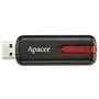 USB флеш накопитель Apacer 64GB AH326 Black RP USB2.0 (AP64GAH326B-1) - 1