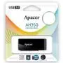 USB флеш накопитель Apacer 8GB AH350 Black RP USB3.0 (AP8GAH350B-1) - 4