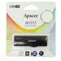 USB флеш накопитель Apacer 8GB AH351 Red RP USB3.0 (AP8GAH351R-1) - 8