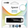 USB флеш накопитель Apacer 64GB AH352 Black RP USB3.0 (AP64GAH352B-1) - 5
