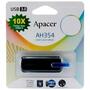 USB флеш накопитель Apacer 8GB AH354 Black RP USB3.0 (AP8GAH354B-1) - 8