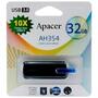 USB флеш накопитель Apacer 32GB AH354 Black RP USB3.0 (AP32GAH354B-1) - 8