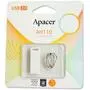 USB флеш накопитель Apacer 16GB AH110 White RP USB2.0 (AP16GAH110W-1) - 2