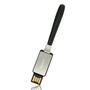 USB флеш накопитель Apacer 8GB AH128 Silver RP USB2.0 (AP8GAH128S-1) - 3