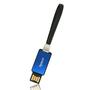 USB флеш накопитель Apacer 8GB AH128 Blue RP USB2.0 (AP8GAH128U-1) - 4