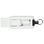 USB флеш накопитель Apacer 8GB AH129 Silver RP USB2.0 (AP8GAH129S-1) - 2