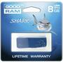 USB флеш накопитель Goodram 8GB USB 2.0 Shark (PD8GH2GRSHMR9) - 4