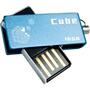 USB флеш накопитель Goodram 16Gb Cube Blue (PD16GH2GRCUBR9) - 1
