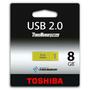 USB флеш накопитель Toshiba 8GB Enshu Yellow USB 2.0 (THNU08ENSYELL(BL5)) - 1