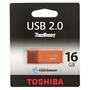 USB флеш накопитель Toshiba 16GB Hayabusa Orange USB 2.0 (THNU16HAYORANG(BL5) - 2
