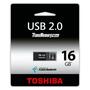 USB флеш накопитель Toshiba 16GB Suruga Black USB 2.0 (THNU16SIPBLACK(BL5) - 1