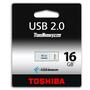 USB флеш накопитель Toshiba 16GB Suruga White USB 2.0 (THNU16SIPWHITE(BL5) - 1