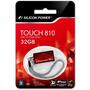 USB флеш накопитель Silicon Power 32GB Touch 810 USB 2.0 (SP032GBUF2810V1R) - 2