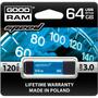 USB флеш накопитель Goodram 64GB SPEED USB 3.0 (PD64GH3GRSPBR9) - 2