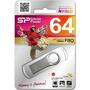 USB флеш накопитель Silicon Power 64GB Firma F80 Silver USB 2.0 (SP064GBUF2F80V1S) - 3