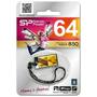 USB флеш накопитель Silicon Power 64GB Touch 850 Amber (SP064GBUF2850V1A) - 4