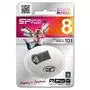USB флеш накопитель Silicon Power 8GB Touch T01 Black (SP008GBUF2T01V3K) - 3