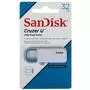 USB флеш накопитель SanDisk 32GB Cruzer U White/Blue USB 2.0 (SDCZ59-032G-B35WB) - 3