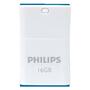 USB флеш накопитель Philips 16GB Pico Blue USB 2.0 (FM16FD85B/97) - 1