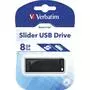 USB флеш накопитель Verbatim 8GB Slider Black USB 2.0 (98695) - 4