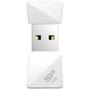 USB флеш накопитель Silicon Power 4Gb Touch T08 White USB 2.0 (SP004GBUF2T08V1W) - 2