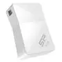 USB флеш накопитель Silicon Power 8Gb Touch T08 White USB 2.0 (SP008GBUF2T08V1W) - 1