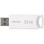USB флеш накопитель Toshiba 32Gb KAMOME White USB 2.0 (THNU32KAMWHT(6) - 1