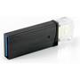 USB флеш накопитель Goodram 16GB Twin Black USB 3.0 (PD16GH3GRTNKR9) - 3