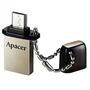 USB флеш накопитель Apacer 8GB AH175 USB 2.0 OTG (AP8GAH175B-1) - 2