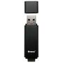 USB флеш накопитель Pretec 64GB i-Disk Samba Black USB 2.0 (SAM64G-B) - 1