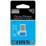 USB флеш накопитель Goodram 16GB DualDrive C Blue USB 3.0 (PD16GH3GRDDCBR10) - 4